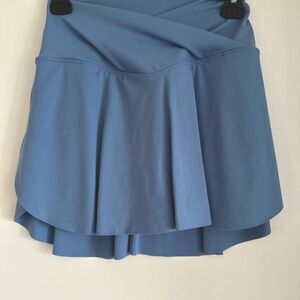NWT HALARA Light Blue Airy Crossover Tennis Skirt